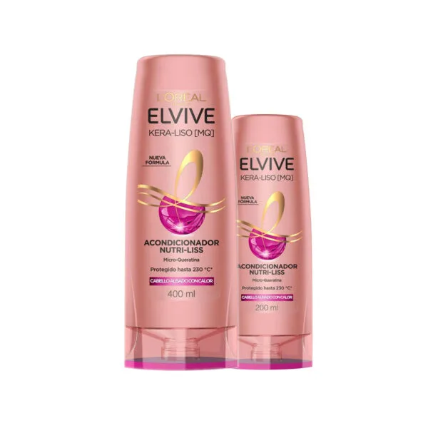 Elvive Acondicionador Kera Liso Nutri-Liss