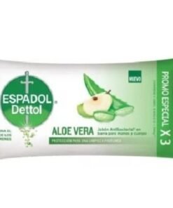 Jabon Espadol Dettol Aloe Vera x 3