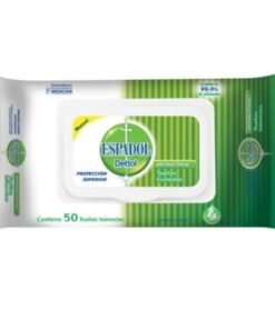 Espadol Dettol Antibacterial Toallitas Húmedas x50