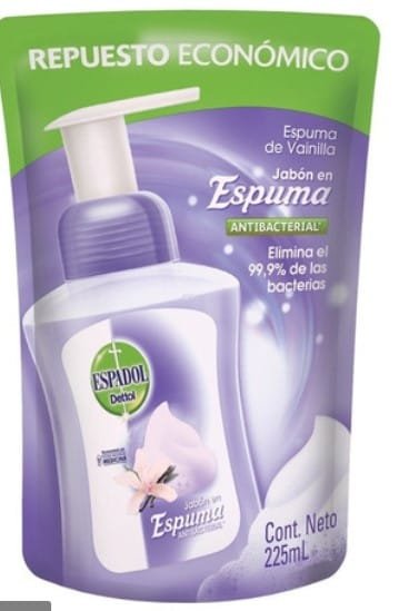 Espadol Repuesto Espuma de Vainilla x225 ml
