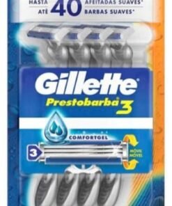 Gillette Prestobarba 3 Confort Gel x 4