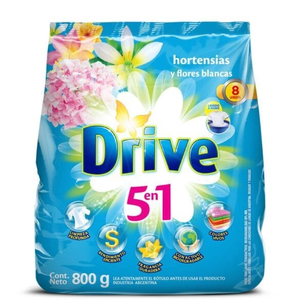 Drive Polvo lavado a mano Hortensias