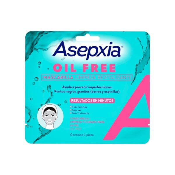 Mascarilla Asepxia Oil Free x1