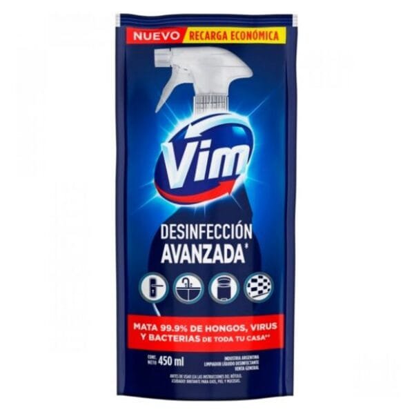 Vim Desinfeccion Avanzada repuesto x450ml