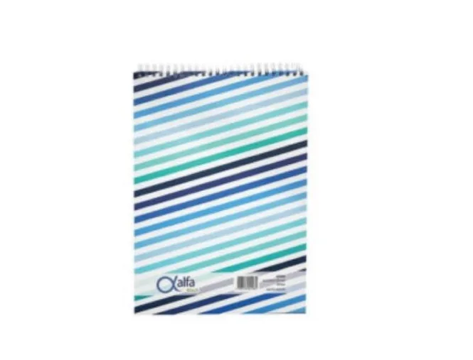 Alfa A6 Block 80 Hojas Rayadas 14,8x10,5mm