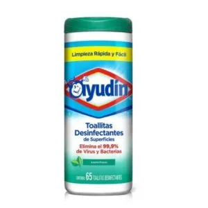 Ayudín Toallitas Desinfectantes de Superficies x 65