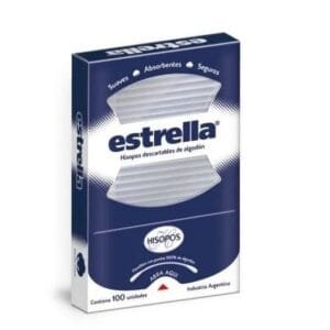 Estrella Hisopos de Algodón caja x100