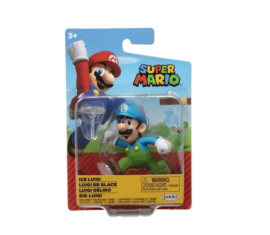 Super Mario- Figura Luigi Gélido