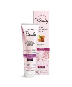 Crema Depilatoria Rostro Biuty Almendras y Karité
