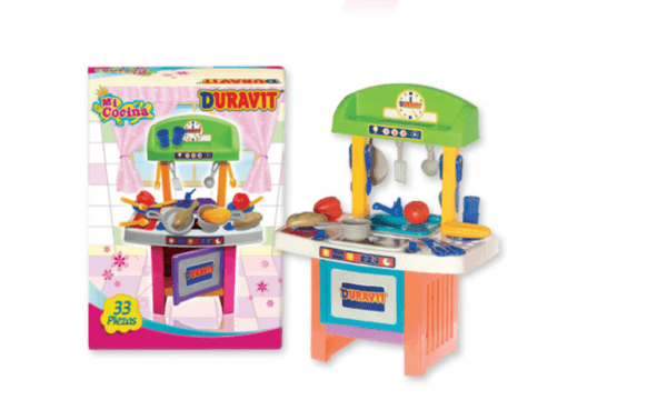 Cocina chica en caja Duravit