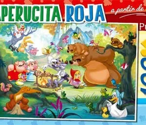 Puzzle Caperucita Roja x100 piezas