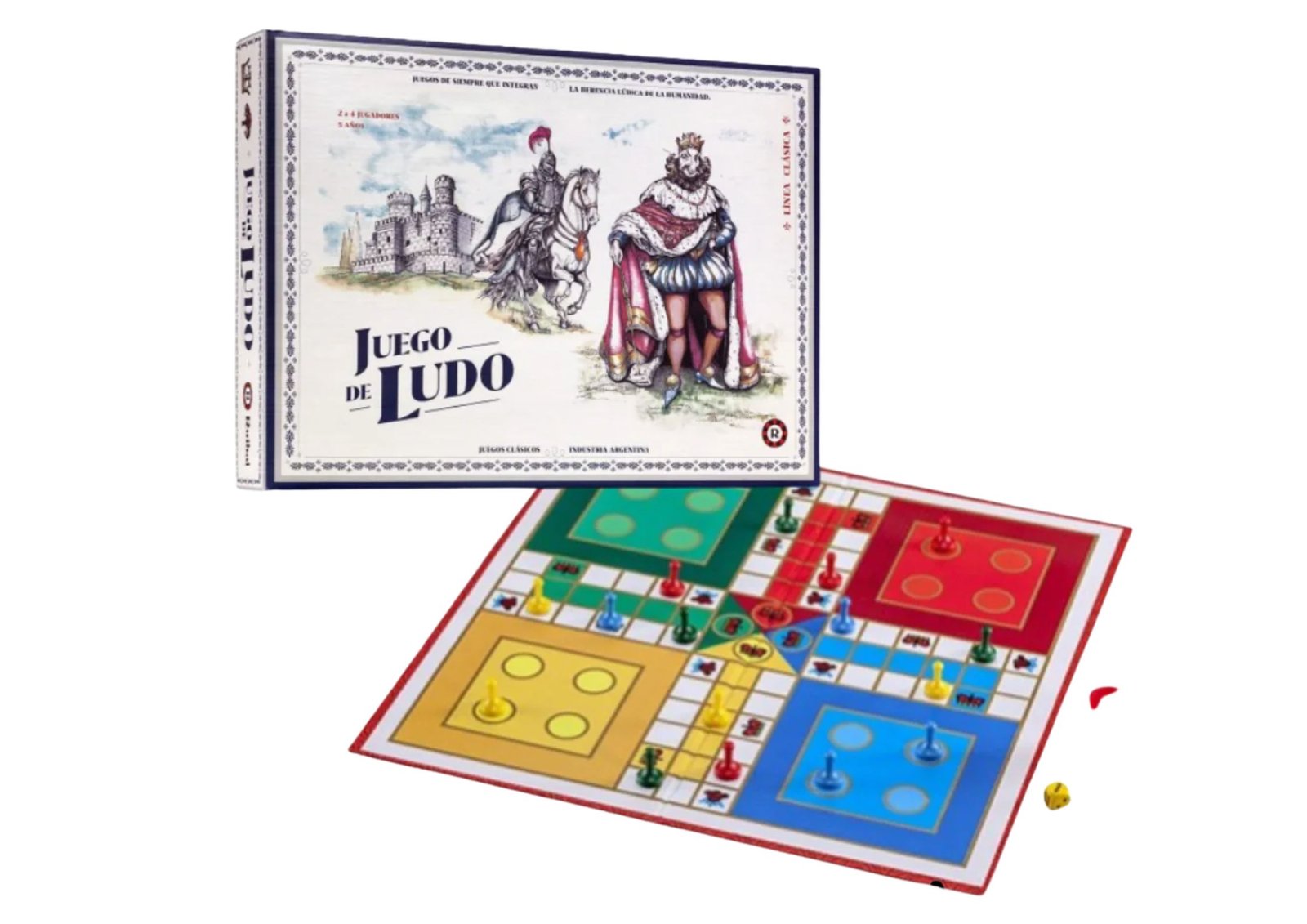 Juego de Ludo- Línea Clásica Ruibal