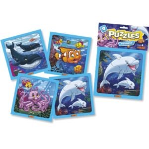 Puzzle acuario azul x 4 Duravit