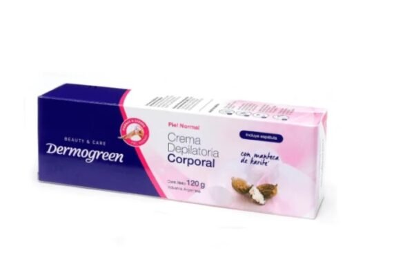 Dermogreen Crema Depilatoria Corporal c/Karité x120gr