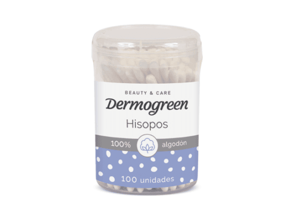 Dermogreen Hisopos Pack x100