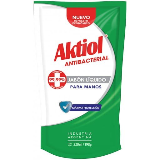 Aktiol Jabon Antibacterial liquido x220ml
