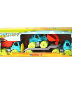 Set Camion+Volcador+Retroexcavadora Duravit