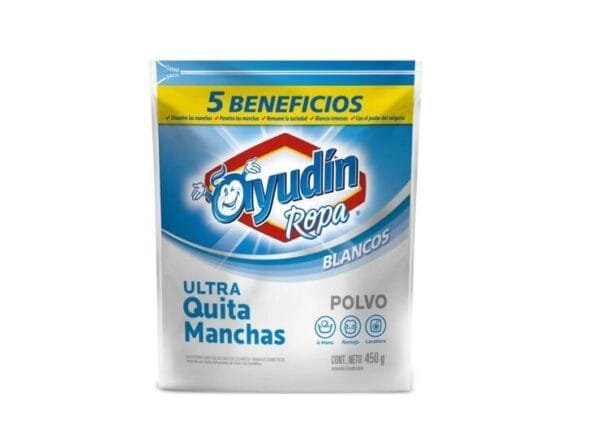 Ayudin Ropa Quitamancha Polvo Ultra Blancos