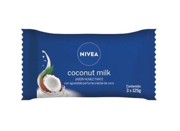 Nivea Jabón Coconut Milk x3