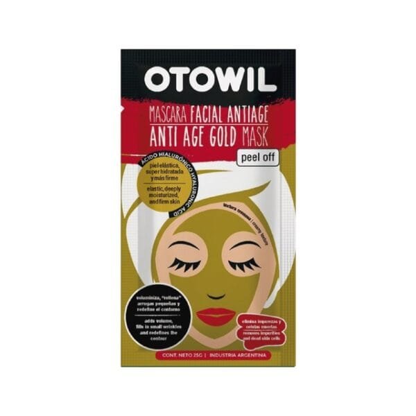 Otowil Mascara Facial Peel Off Gold Mask