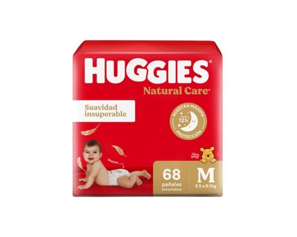Pañales Huggies Natural Care Hyperpack Unisex