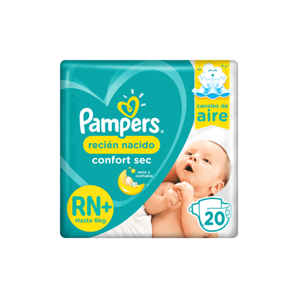 Pañales Pampers Confort Sec Recien Nacido