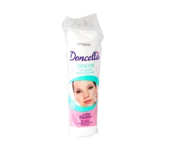 Doncella Discos de Algodón Desmaquillantes x 80