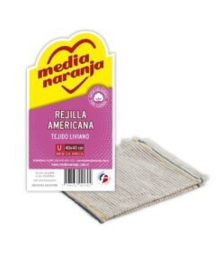 Media Naranja Rejilla Americana Tejido Liviano