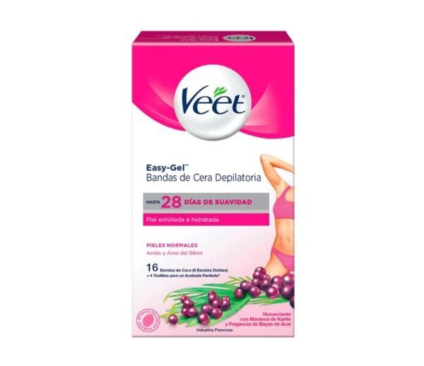 Veet Bandas Depilatorias x16 Axilas y Area de Bikini