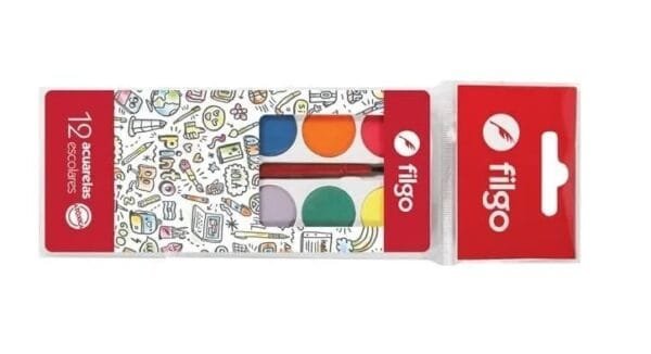 Acuarela Filgo pack x12