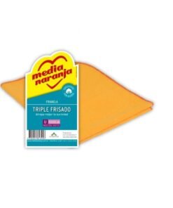 Media Naranja Franela Triple Frisado