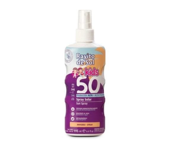 Rayito de Sol Spray Protector Kids FPS 50