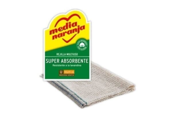 Media Naranja Rejilla Multiuso Super Absorbente