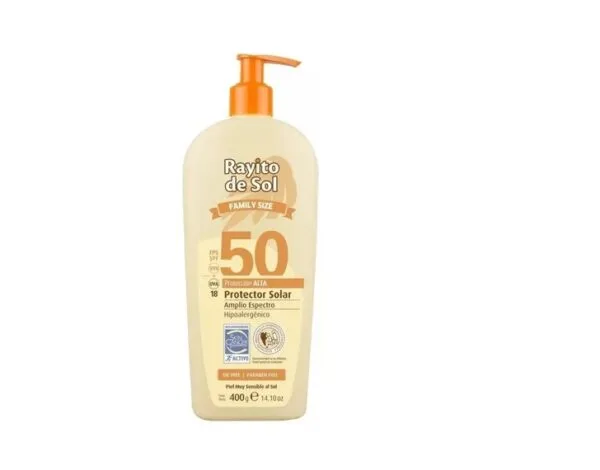Rayito de Sol Protector Solar Familiar x400 FPS 50
