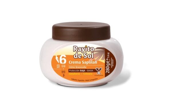 Rayito de Sol Crema Sapolan Bronceadora