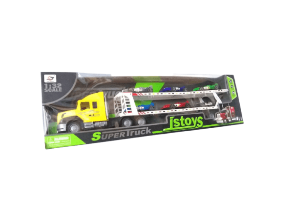 Super Truck Istoys Camion Transportador de Carreras