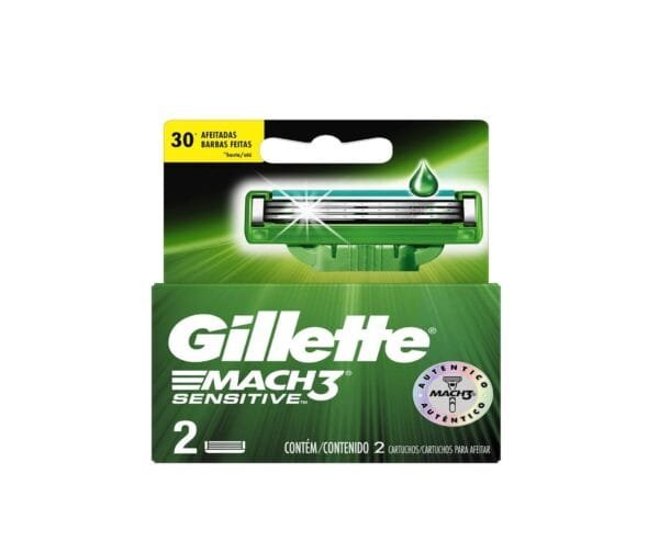 Gillette Mach3 Sensitive Repuesto x 2