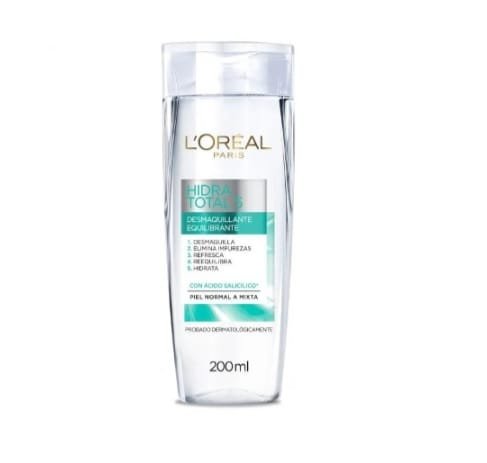 Loréal Desmaquillante Hidra Total 5 Piel Normal x 200