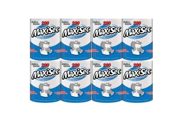 Maxisec Hyperpack Papel de Cocina x200 paños