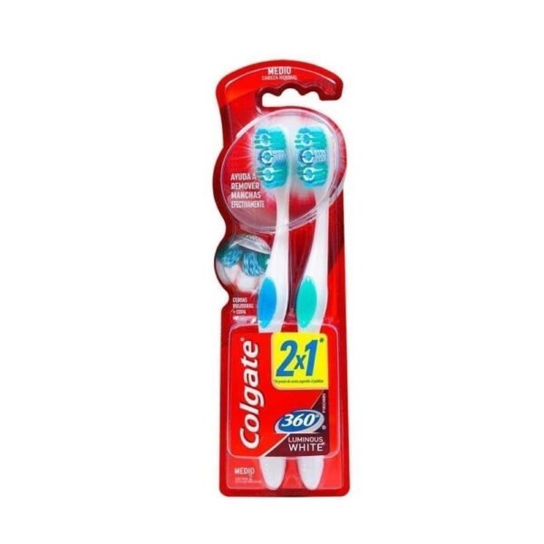 Colgate Cepillo White Pack x2