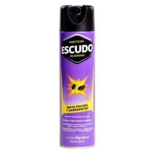 Escudo Insecticida en Aerosol Mata Pulgas y Garrapatas