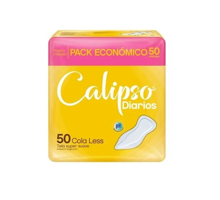 Calipso Diarios Cola Less Pack x50u