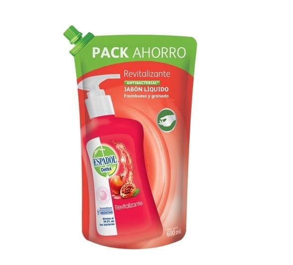 Espadol Jabón Líquido Revitalizante x600 ml