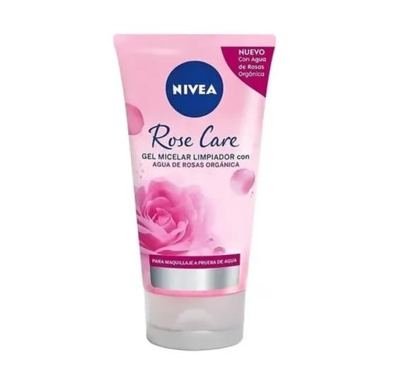 Nivea Rose Care Gel Micelar limpiador x150 ml