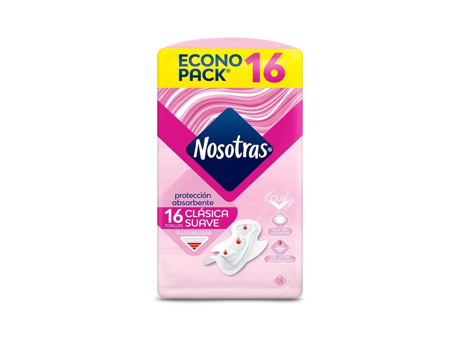 Nosotras Clasica Suave Pack x16