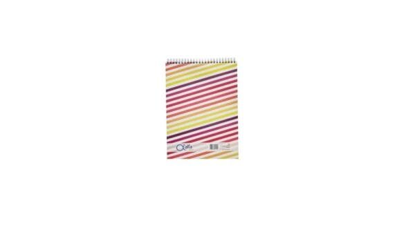Alfa A6 Block 80 Hojas Lisas 14,8x10,5mm