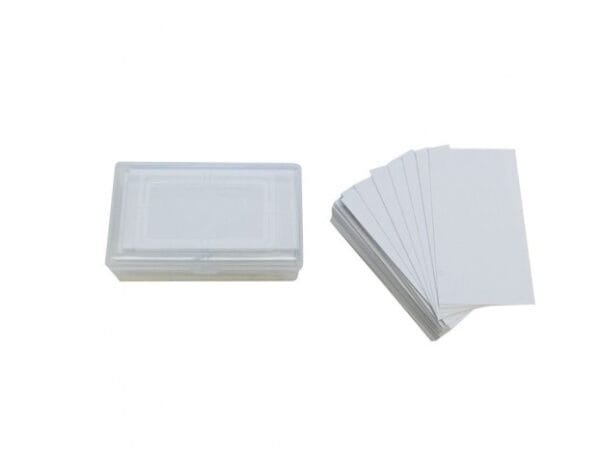 Tarjetas Blancas n°3 x100un.