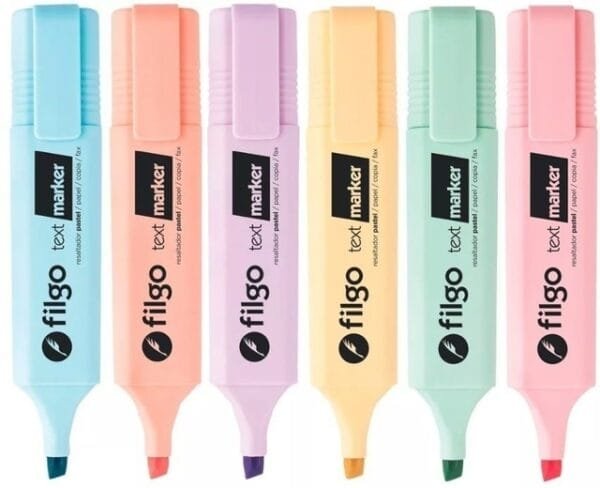 Resaltador pastel filgo