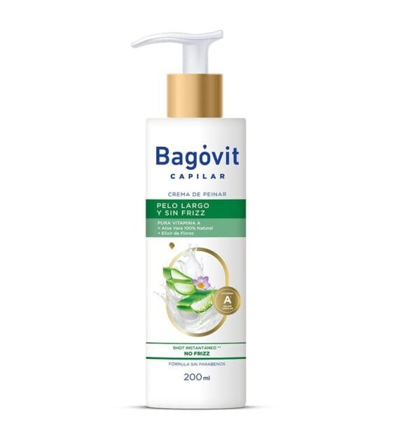 Bagóvit Capilar Crema de Peinar Pelo sin Frizz x200 ml