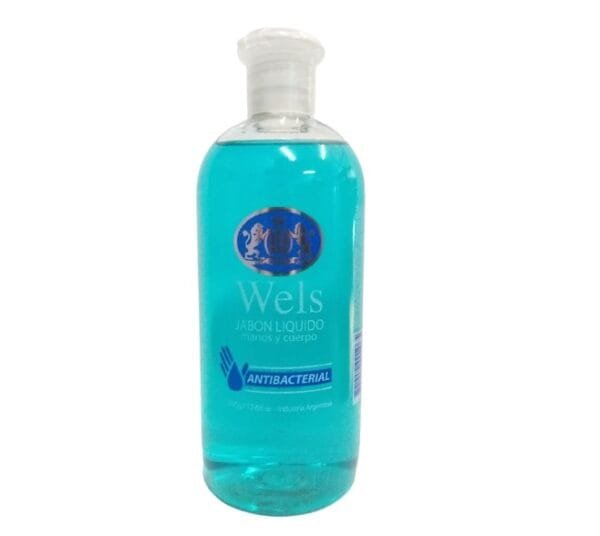 Wels Jabón Líquido Manos y Cuerpo Antibacterial